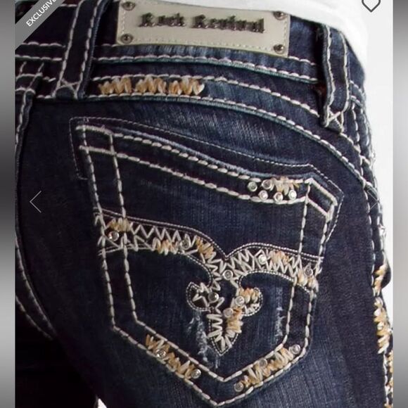 Rock Revival Denim - Rock Revival Amy boot cut jeans size 31